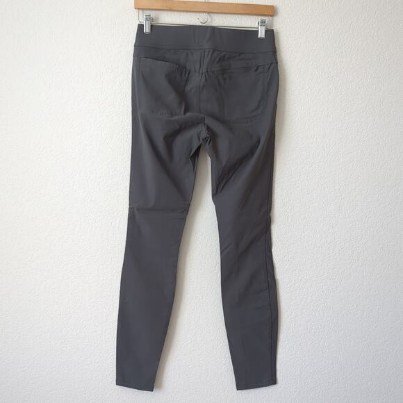 Toad & Co. Womens Pants Sz 4 Flex Time Skinny Gray Technical Performance Hiking - Picture 2 of 6